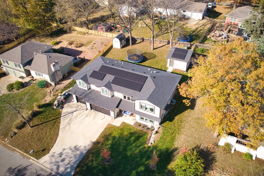 10 kW Residential REC Solar Installation in Lawrence, Kansas